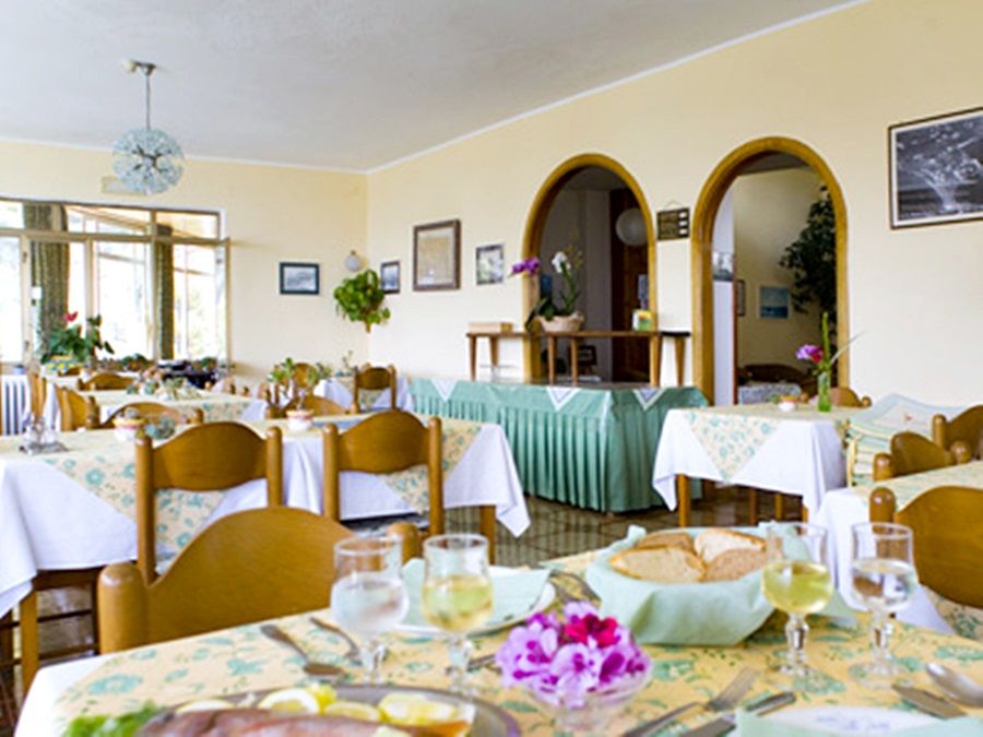 Hotel Villa Franz Sant'Angelo  Restoran fotoğraf
